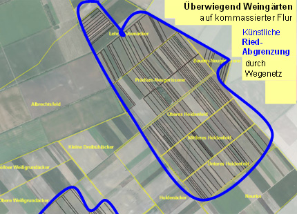 moderne Riedenabgrenzung