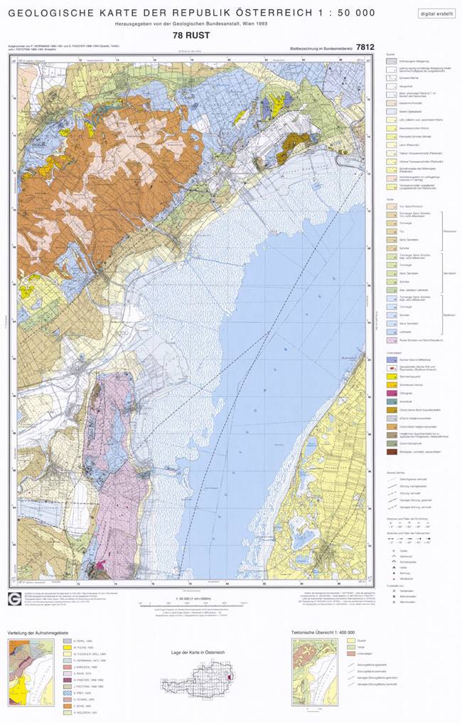 Geolog. Kartenbeispiel 1:50.000